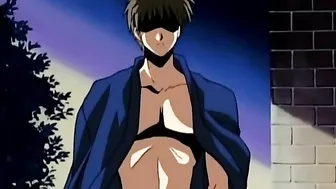 Sexy anime maids dominate and pleasure their bound slaves with intense orgasms.