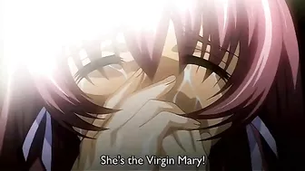 Nurse gets gangbanged in hentai scene.