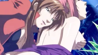 Bible Black NT 3 features a busty futanari girl performing a demonic hentai ritual with a virgin sacrifice. Bible Black NT 3 features a busty futanari girl performing a demonic hentai ritual with a virgin sacrifice.