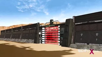 Sci-fi android with hentai fetish fucks hot babe in lab.