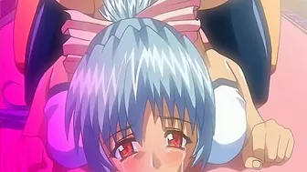 Schoolgirl bound and teased by pervert on hentai website.