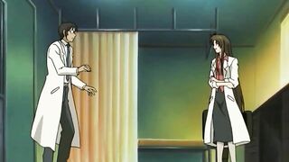 Sexy hentai animation of a perverted doctor and nurse having rough sex.