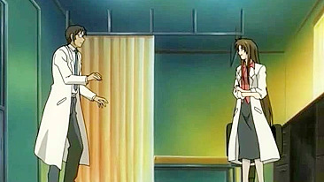 Sexy hentai animation of a perverted doctor and nurse having rough sex.