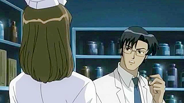 Sexy hentai animation of a perverted doctor and nurse having rough sex.