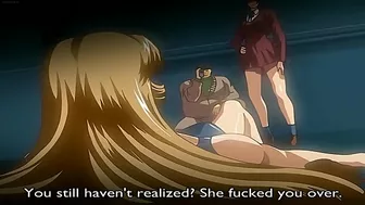 Sexy teen with glasses gets facial from hentai video. Sexy teen with glasses gets facial from hentai video.