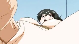Hentai nurse threesome with busty lesbians and steamy sex.