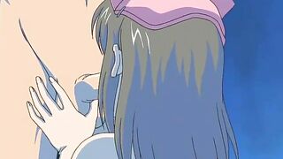 Hentai nurse threesome with busty lesbians and steamy sex.