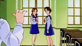 Nun and schoolgirl indulge in a hot threesome with the college doctor.