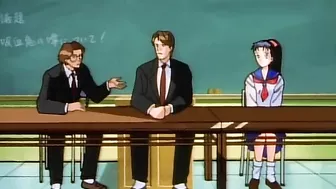 Nun and schoolgirl indulge in a hot threesome with the college doctor.