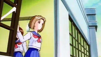 Nun and schoolgirl indulge in a hot threesome with the college doctor.