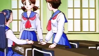 Nun and schoolgirl indulge in a hot threesome with the college doctor.