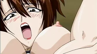 A sporty female teacher and her student are brutally gang-raped in hentai porn.