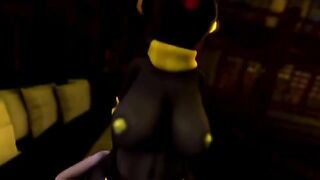 Hentai furry sex scene with Pokémon gets wild and intense.