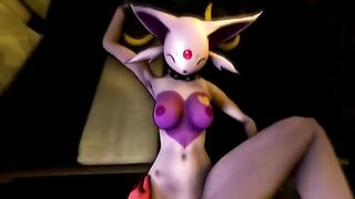 Hentai furry sex scene with Pokémon gets wild and intense.