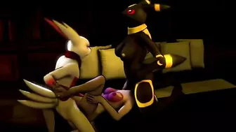 Hentai furry sex scene with Pokémon gets wild and intense.