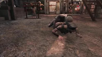 Miko dominates with a strap-on in Fallout 4 hentai.