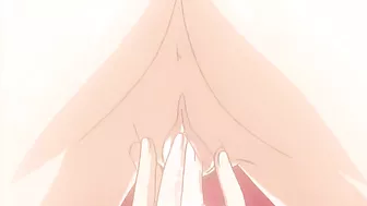 Redheaded hentai nurse doubles down on strapon and guy.