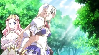 Hentai Princess gets banged by rough gangbangers in a kinky orgy.