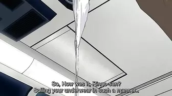 Milf bound and gagged on a train, becomes a hentai sex slave.