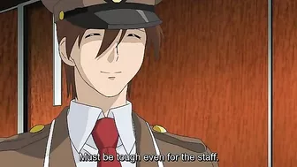 Milf bound and gagged on a train, becomes a hentai sex slave.