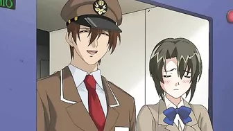 Milf bound and gagged on a train, becomes a hentai sex slave.