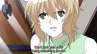 Milf bound and gagged on a train, becomes a hentai sex slave.