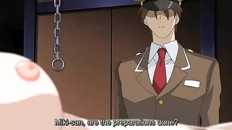 Milf bound and gagged on a train, becomes a hentai sex slave.