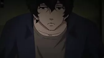 A creepy stalker defiled a cute anime girl in a hentai scene.