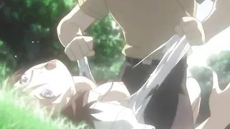 A sick scientist transforms into a tentacled creature and has sex with busty anime girls in hentai scenes.