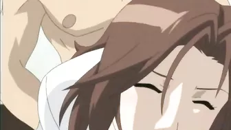 A sick scientist transforms into a tentacled creature and has sex with busty anime girls in hentai scenes.