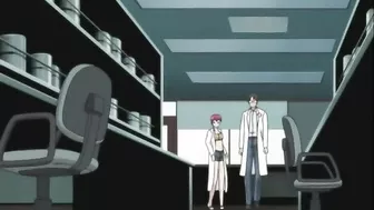 A sick scientist transforms into a tentacled creature and has sex with busty anime girls in hentai scenes.