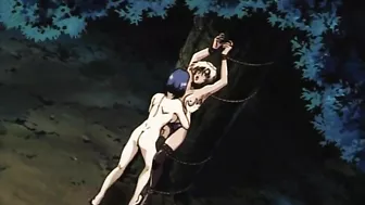 A cultist engages in bestiality during a rough hentai sex act.