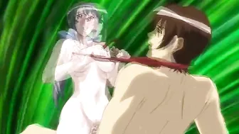 Hentai porn site visitors will love this evil goddess with tentacles who binds and bangs babes.