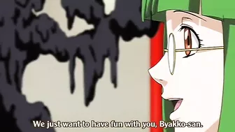 Hentai porn site visitors will love this evil goddess with tentacles who binds and bangs babes.