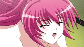 A demonic creature with tentacles violently copulates with a cat-like girl until she conceives its infernal offspring.