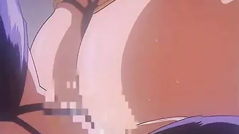 Rebellious bondage slut gets ravaged in hardcore hentai action.