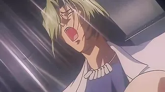 Rebellious bondage slut gets ravaged in hardcore hentai action.