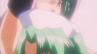 Rebellious bondage slut gets ravaged in hardcore hentai action.