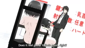 Hentai video - petite schoolgirl gets brutally fucked by massive cock in prison.