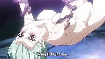 Hentai babe with huge tits gets suspended and filled with cum from tentacle sex. Hentai babe with huge tits gets suspended and filled with cum from tentacle sex.