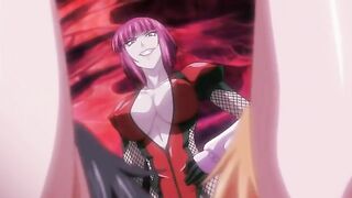 Hentai busty ninjas fight off demonic gangbangers in episode 2 of Anti-Demon Ninja Asagi.