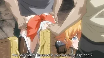 Hentai busty ninjas fight off demonic gangbangers in episode 2 of Anti-Demon Ninja Asagi.