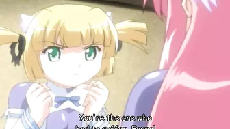 Schoolgirls tie up and enslave their classmate for sexual pleasure on a hentai website.