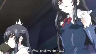 A busty redhead futanari is suspended in mid-air and has her holes destroyed by a skilled dom.