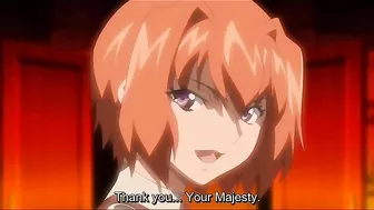 A busty redhead futanari is suspended in mid-air and has her holes destroyed by a skilled dom.