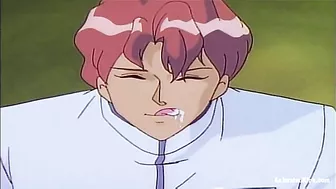 Horny college girl gets rough fucked in a hot hentai threesome.