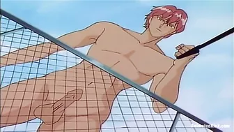 Horny college girl gets rough fucked in a hot hentai threesome.