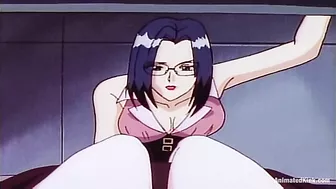 Horny college girl gets rough fucked in a hot hentai threesome.