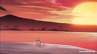 Horny college girl gets rough fucked in a hot hentai threesome.