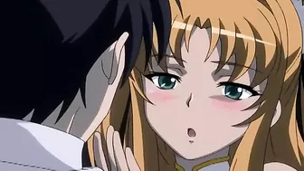 The tentacled creature ravishes the witch's orifices to drain her magic power. #Hentai